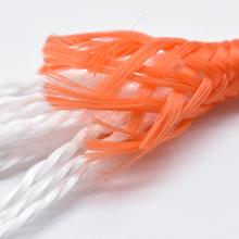 8mm नायलॉन चुंबक मत्स्य पालन रस्सी Carabiner के साथ 65 फीट सुरक्षा रस्सी 3