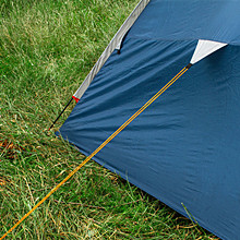 पॉलिएस्टर 100 फुट नायलॉन रस्सी 7 स्ट्रैंड्स 550lbs टेंट गाइ रोप्स 0