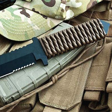 पॉलिएस्टर 100 फुट नायलॉन रस्सी 7 स्ट्रैंड्स 550lbs टेंट गाइ रोप्स 2