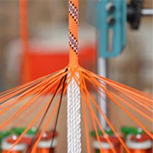 हिल क्लाइंबिंग के लिए 12 मिमी 14 मिमी हाई एल्टीट्यूड स्टेटिक रैपलिंग रस्सी 1