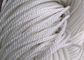 उच्च तन्यता पतला ब्रेडेड पॉलिएस्टर नायलॉन रस्सी 5 मिमी सफेद रंग